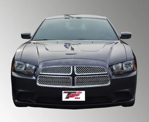 68146GI – INT TRIM TFP Grille Insert, Overlay 4 Piece Chrome Plated ABS Plastic - view 2